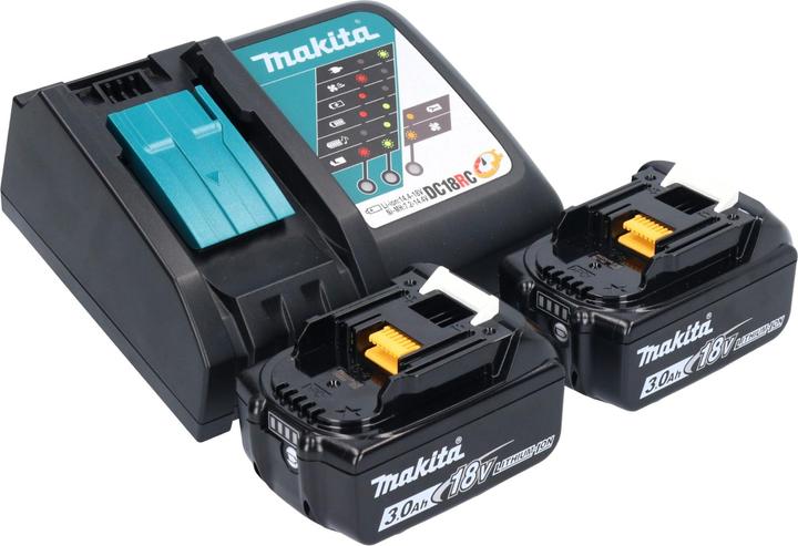 Actual product image Makita DMC 300 RF cordless angle grinder 18 V 76 mm brushless + 2x battery 3.0 Ah + charger (76 mm)