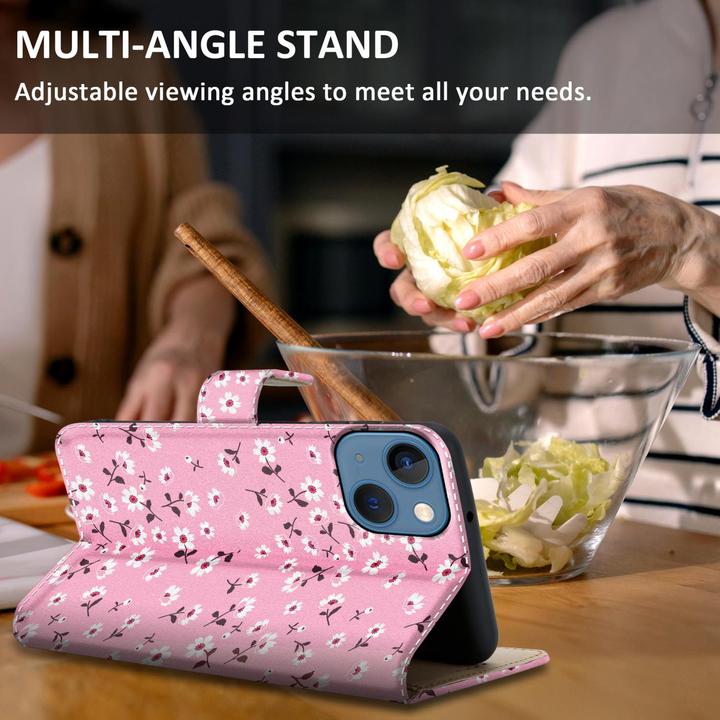 Produktbild Cadorabo Book Hülle mit Print (Apple iPhone 13)