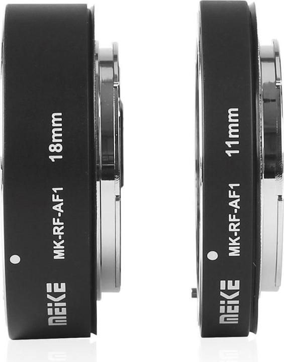 Actual product image Meike Adapter Extension Tube Set 11mm/18 mm EOS R