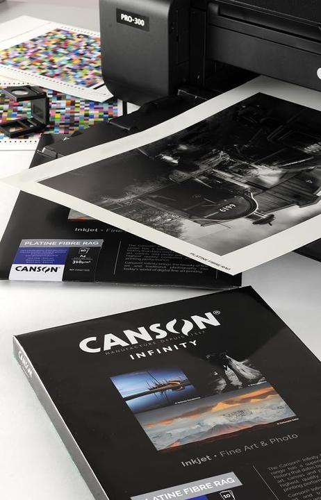 Immagine prodotto Canson Carta fotografica INFINITY "Platine Fibre Rag", 310 g/m², A3 (310 g/m², A3, 25 x)