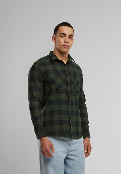 Actual product image Urban Classics Checked Flannel Shirt (L)