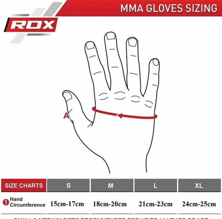 Actual product image Rdx T6 MMA Grappling Gloves (M)