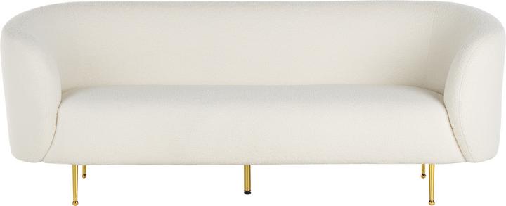 Produktbild Beliani Sofa Set Bouclé weiss 6-Sitzer LOEN (2-Sitzer, 3-Sitzer)