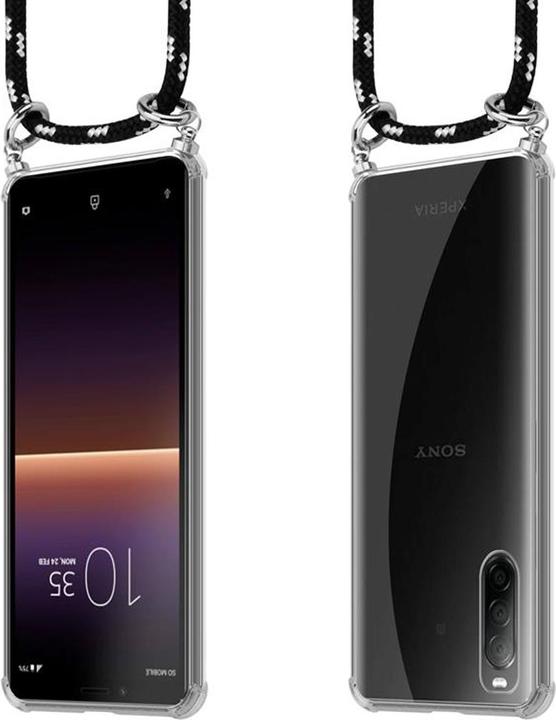 Produktbild Cadorabo TPU Handy Kette SILBER Cover