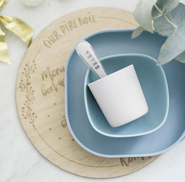 Actual product image Beaba Silicone eating set
