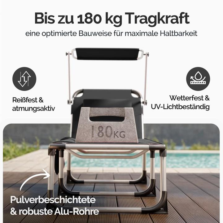 Image du produit Casaria Bain de soleil (210 cm)