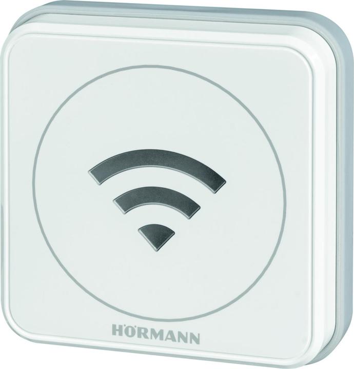 Hörmann WLAN gateway including adapter (for garage doors, 24 V, white, numerous functions, Smart Ho