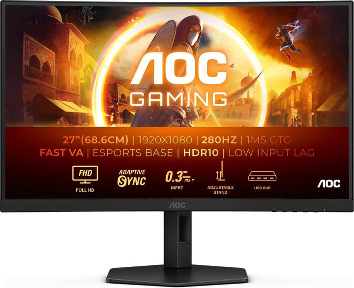 Image du produit AOC C27G4ZXU (1920 x 1080 pixels, 27")