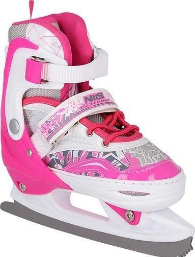 Produktbild Nils Rollschuhe/Eiskunstlauf Extreme NH10927 2in1 dunkelrosa - PU80 mm/82A (L 39-42) (40)