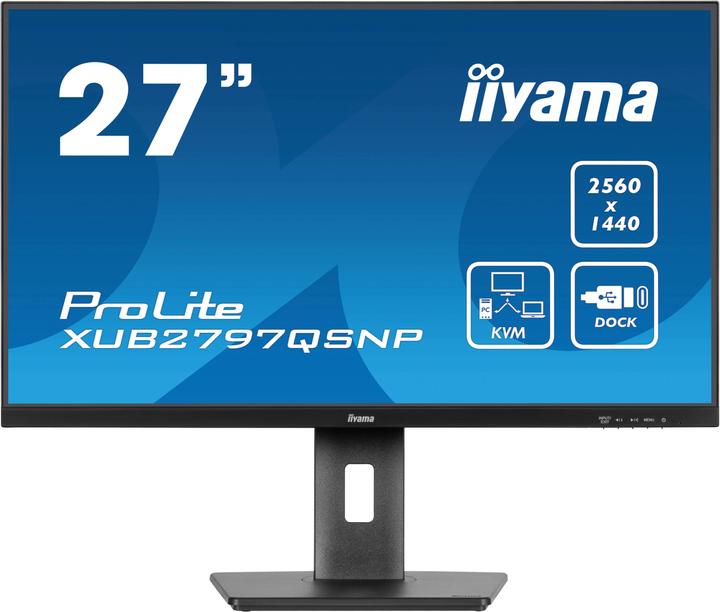Produktbild iiyama Monitor XUB2797QSNP-B1 (2560 x 1440 Pixel, 27")