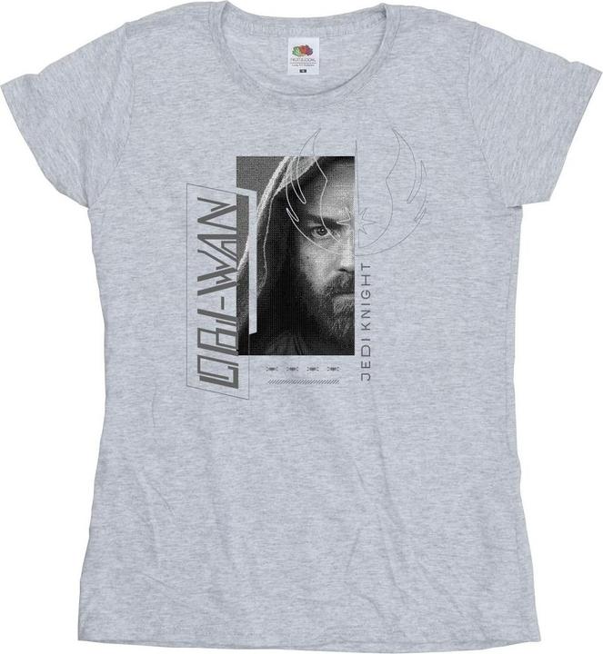 Immagine prodotto Star Wars Obi-Wan Kenobi Jedi SciFi Collage Maglietta Donna (S)