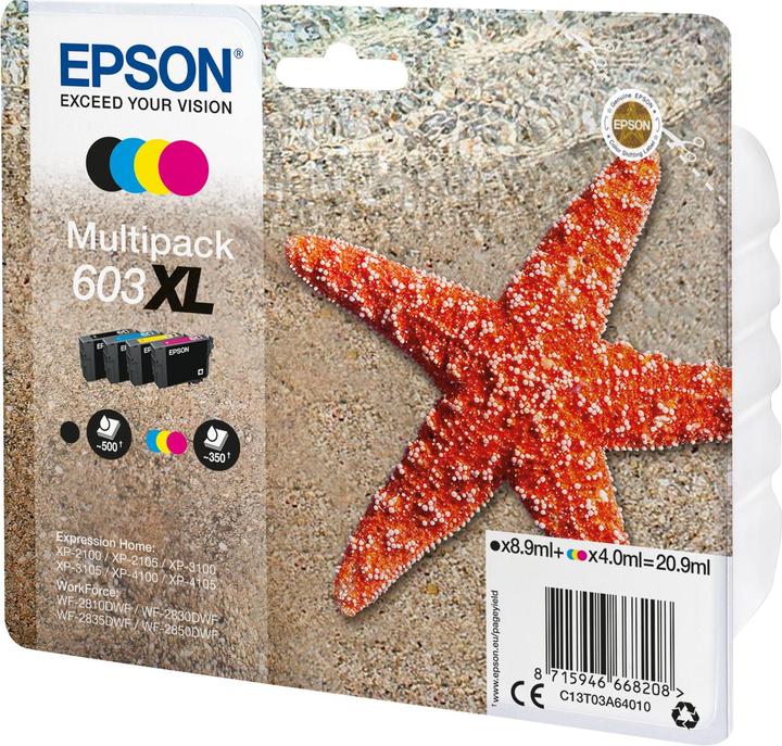 Produktbild Epson 603XL Multipack (M, Y, C, BK)