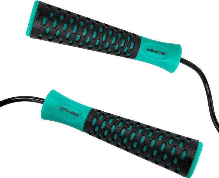 Image du produit Spokey Corde à sauter Candy Rope, 3 m, turquoise, longueur de la bande : 3 (300 cm)