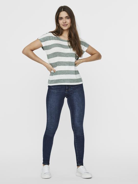 Produktbild Vero Moda Gestreiftes Oberteil mit kurzen Ärmeln (XL)