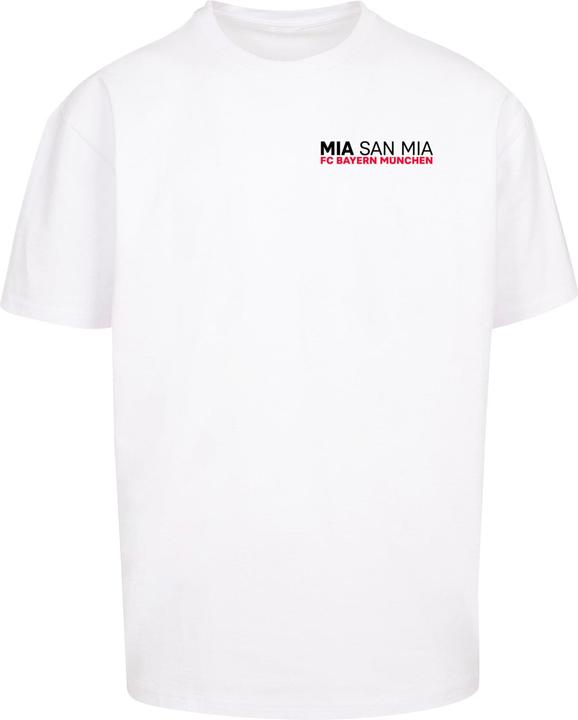 FC Bayern München Logo History Heavy Oversized Tee - 112257