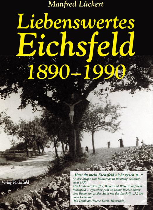 Actual product image Liebenswertes Eichsfeld (German, Manfred Lückert, Harald Rockstuhl, 2020)