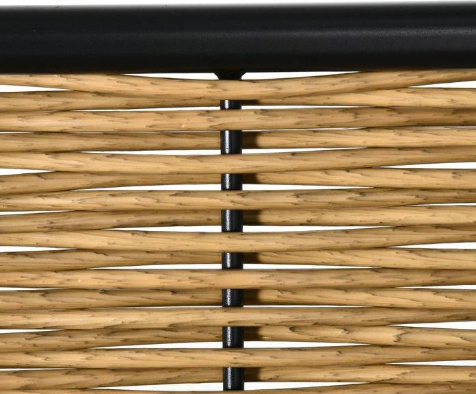 Actual product image Swisshandel24 Polyrattan garden furniture set 5-piece rattan sofa set seating set for break lounge Teetis