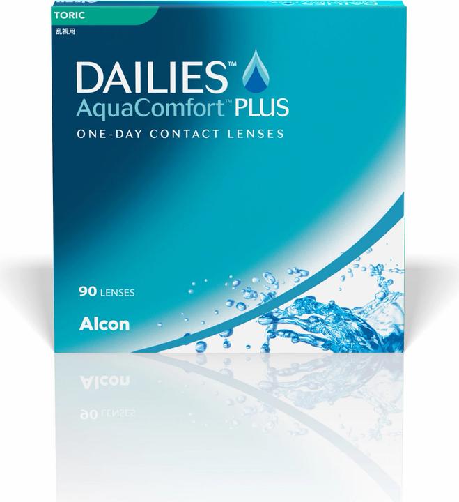 Actual product image Dailies AquaComfort PLUS Toric (30 Piece, Daily lens, Toric)