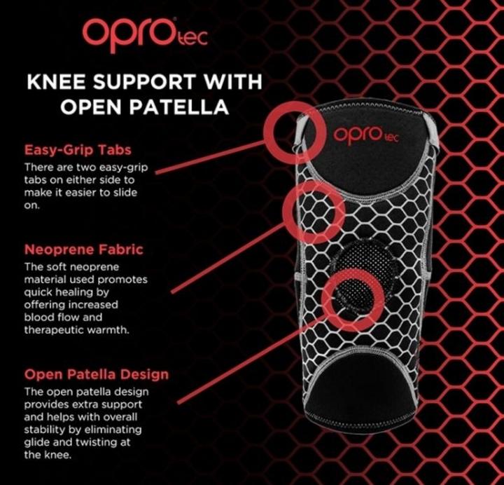 Produktbild Opro tec Kniebandage mit offener Patella, 5729 (M)