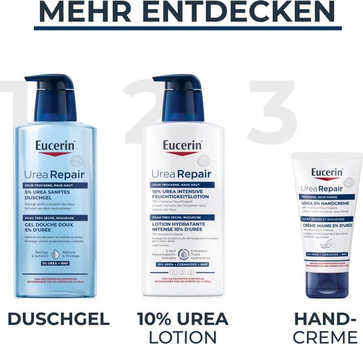 Produktbild Eucerin Urea Repair 10% Urea Fusscreme (Fusscrème & Fussgel, 100 ml)