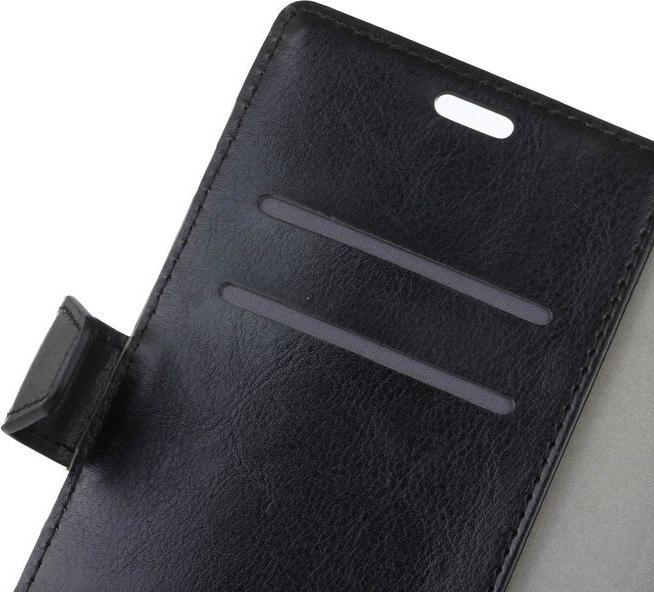 Actual product image MU Classic Crazy Horse Leather Bookcover Case (Samsung Galaxy S9+)