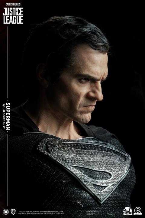Produktbild Infinity Studios Snyder's Justice League "Superman - Black Version" 1/1 Lifesize Büste