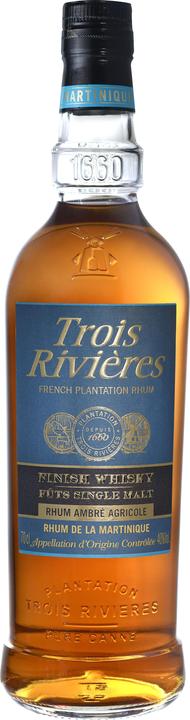 Actual product image Trois Rivières Rhum Agricole Ambré Whisky Finish (1 x 70 cl)