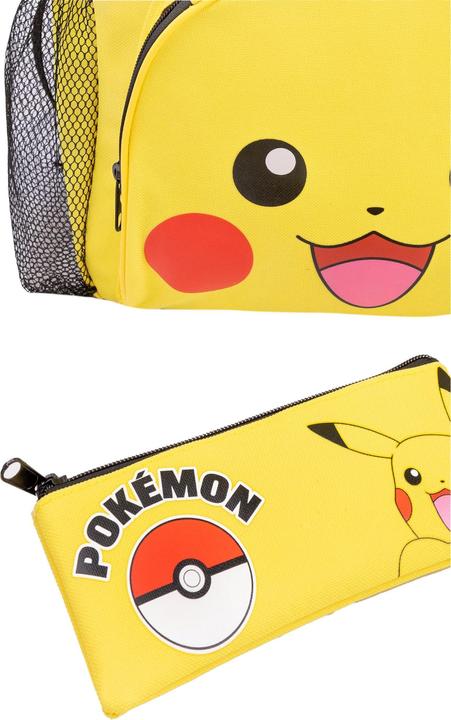Actual product image Pokémon Lunch Bag And Backpack Set 4Pack
