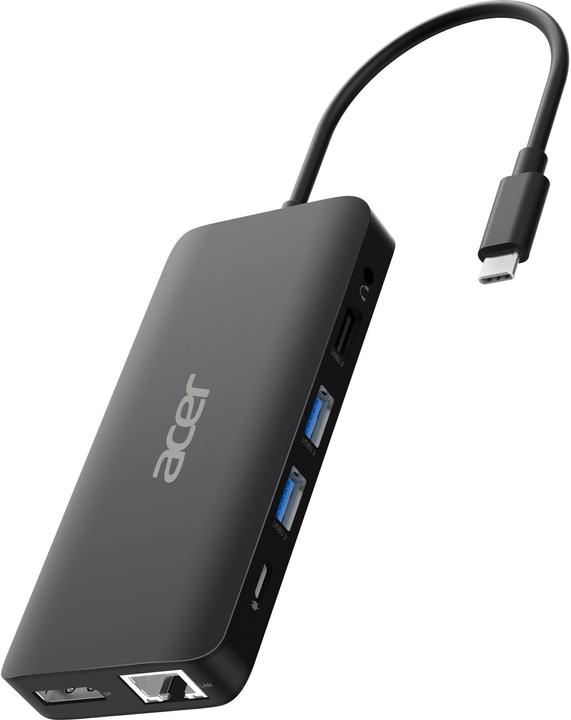 Immagine prodotto Acer Dongle USB Tipo-C 12-in-1-Nero (USB-C, 12 Porti)