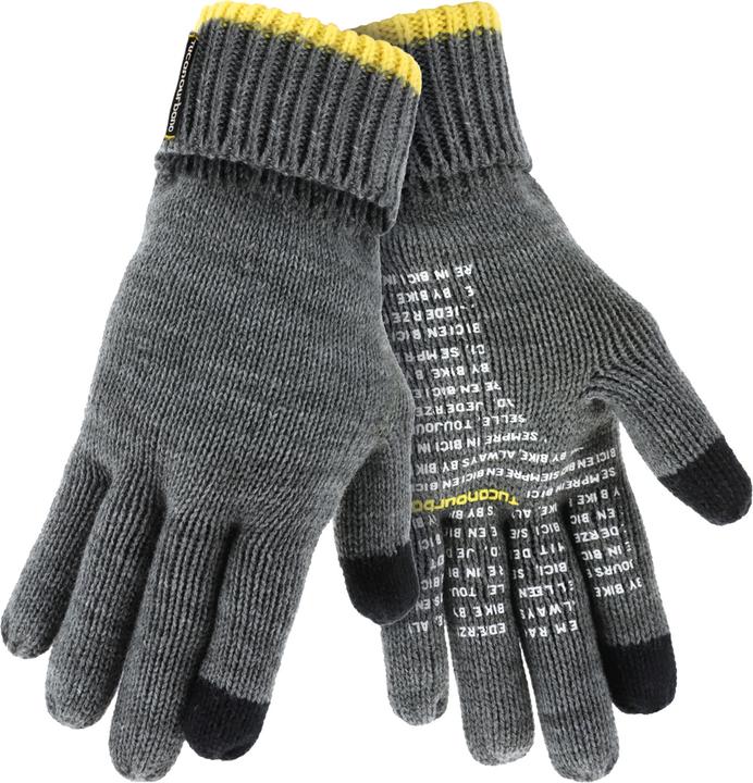 Actual product image Tucano Urbano TU Spider Gloves Unisex gray XSS (XS, S)