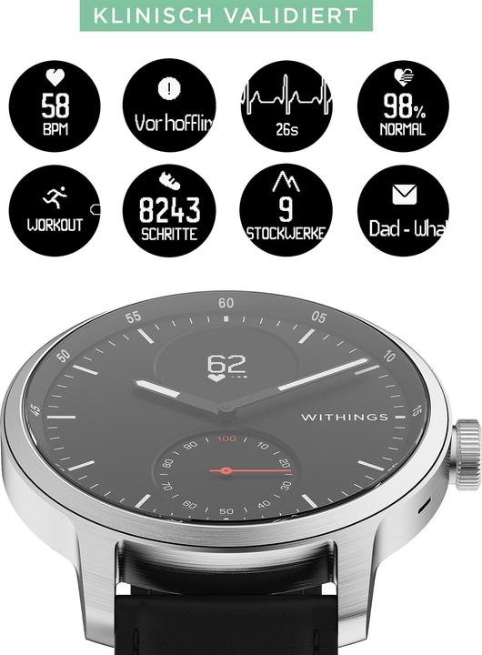 Produktbild Withings ScanWatch (42 mm)