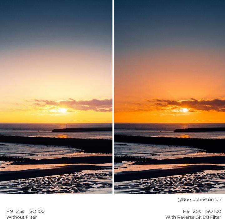Actual product image K&F Concept 100x150 GND16 Reverse Gradient (X-PRO Series) (KF-1894) (30000 mm)