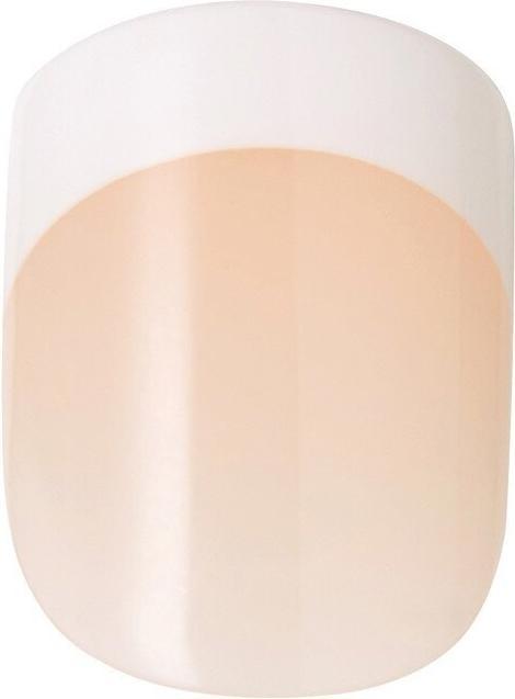 Image du produit KISS Ongles français en acrylique de Salon - Rumour Mill (Set, Ongles artificiels, Beige, Blanc)