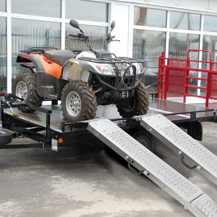 Actual product image Arebos Folding ramp