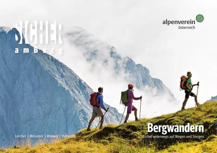 Produktbild Sicher am Berg: Bergwandern (Deutsch, Gerhard Mössmer, Michael Larcher, Magdalena Habernig, Thomas Wanner, Österr. Alpenverein, 2022)