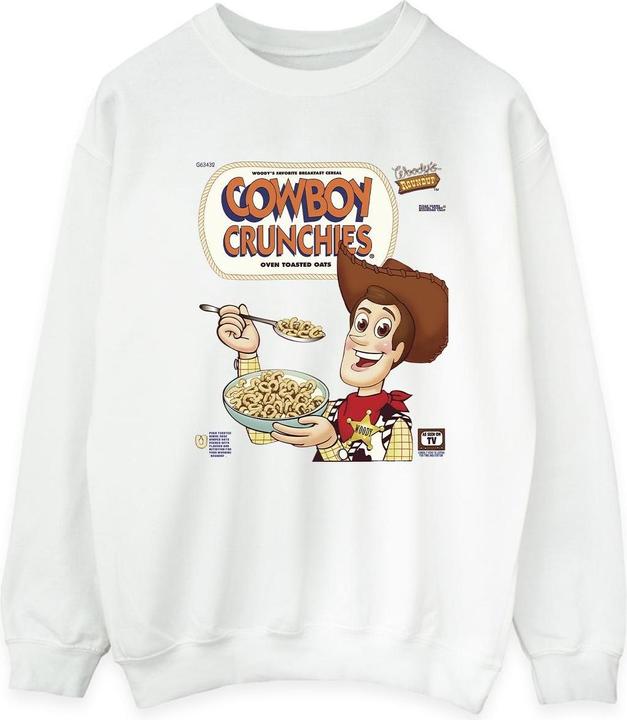Actual product image Disney Mens Toy Story Woody Cowboy Crunchies Sweatshirt (S)