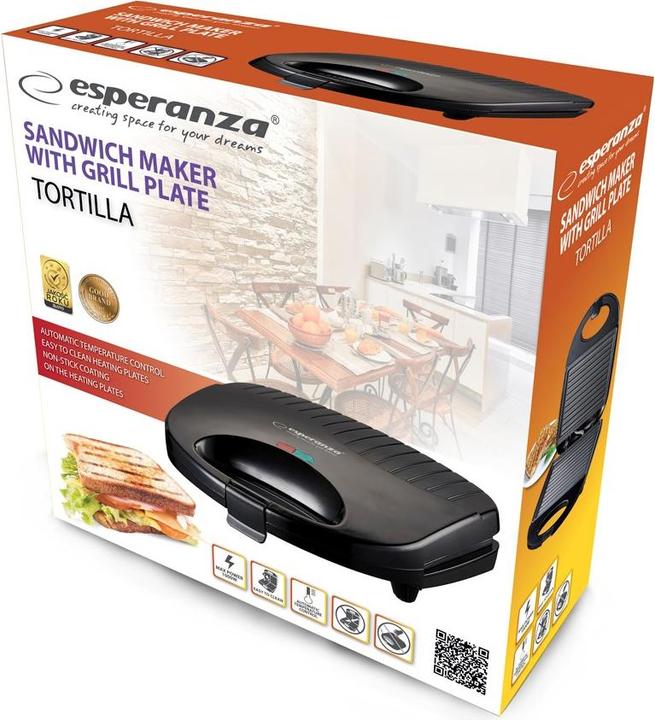 Produktbild Esperanza EKT009 Sandwich Toaster