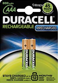 Image du produit Duracell Recharge Ultra (2 pcs, AAA, 850 mAh)