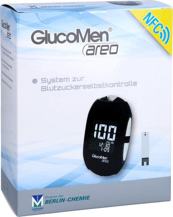 Produktbild Berlin-Chemie GlucoMen areo Set mg/dl, 1 St (Teststreifen)