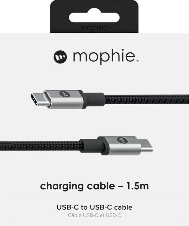 Immagine prodotto mophie Cavo di ricarica/sincronizzazione USB-C USB-C (3.1) 1.5m (1.50 m, USB 3.2 Gen 1)
