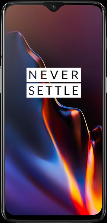 OnePlus 6T (8GB) (128 GB, Mirror Black, 6.41", Dual SIM, 16 Mpx, 4G)