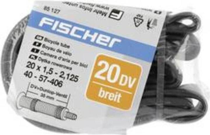 Produktbild Fischer Fahrradschlauch 20 Zoll 85127 (Dunlop (DV), 20", 35 mm)