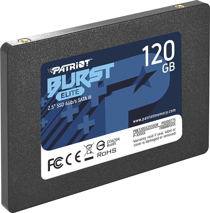 Actual product image Patriot Burst Elite Serial ATA III (120 GB, 2.5")