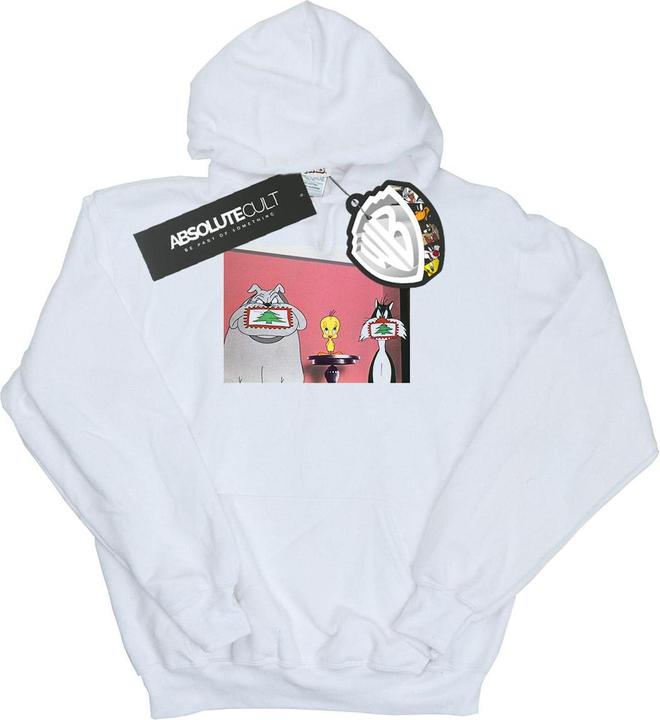 Immagine prodotto Looney Tunes Christmas Postcard Felpa con Cappuccio Uomo (XL)