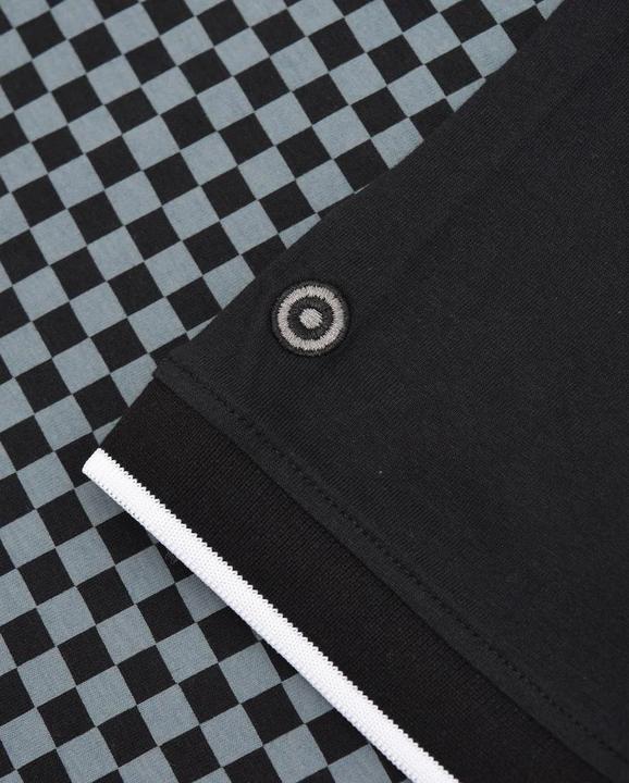 Actual product image Lambretta Mens Two Tone Big & Tall Polo Shirt (4XL)