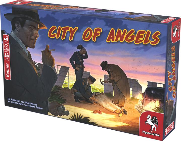 Produktbild Pegasus 57460G - City of Angels, Brettspiel, 1-5 Spieler, ab 16 Jahren (DE-Ausgabe) (Deutsch)