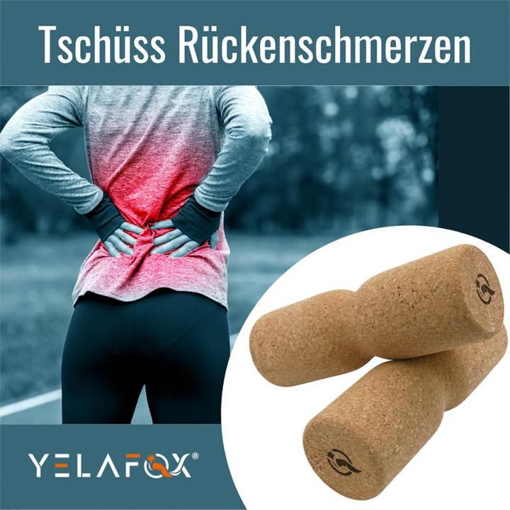 Image du produit Yelafox Rouleau de fascia avec rainure