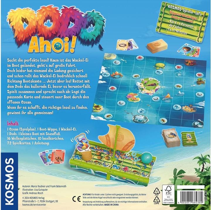 Image du produit Kosmos Dodo Ohé! (Allemand)