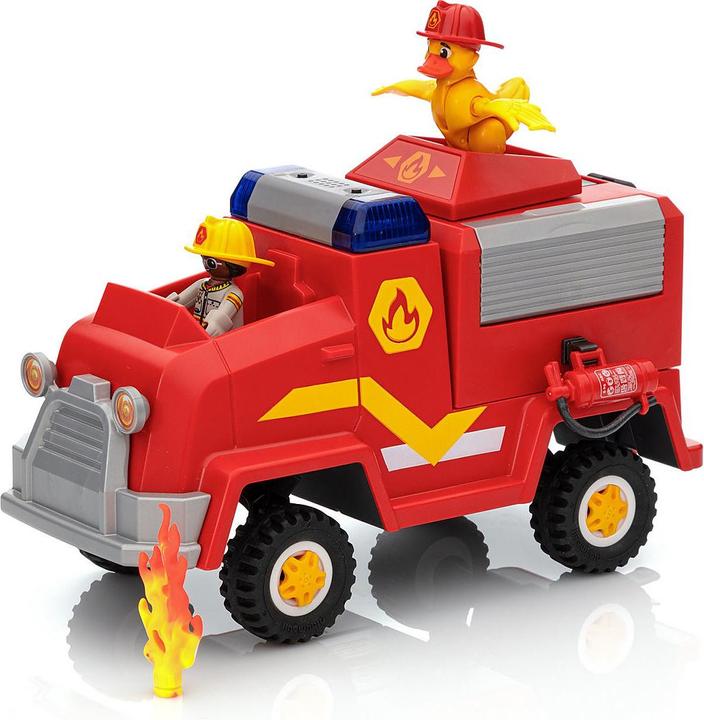 Produktbild Playmobil Feuerwehr Einsatzfahrzeug (70914, Playmobil Duck On Call)