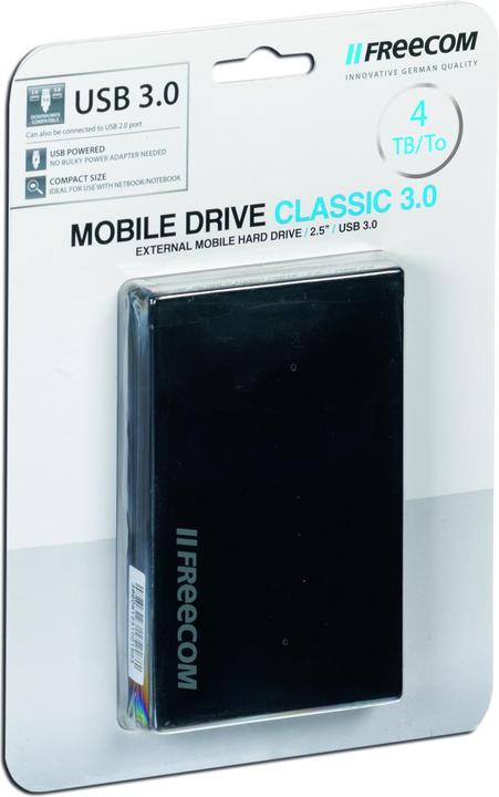 Produktbild Freecom Mobile Drive Classic 4TB USB 3.0 (4 TB)